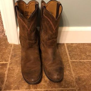 Justin leather boots